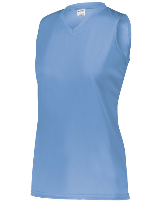 Augusta Ladies Sleeveless 100% Polyester Sleeveless Wicking Attain Jersey